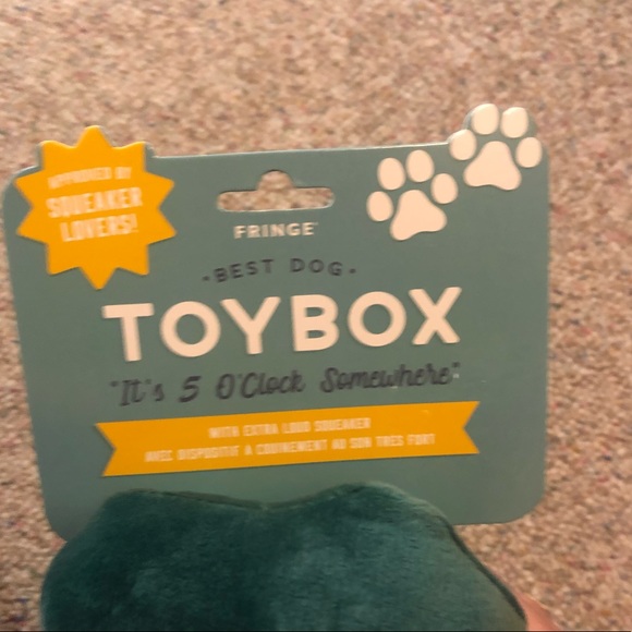 🆕 It’s 5 o Clock Somewhere T Rex Plush Dog Toy - Picture 7 of 8